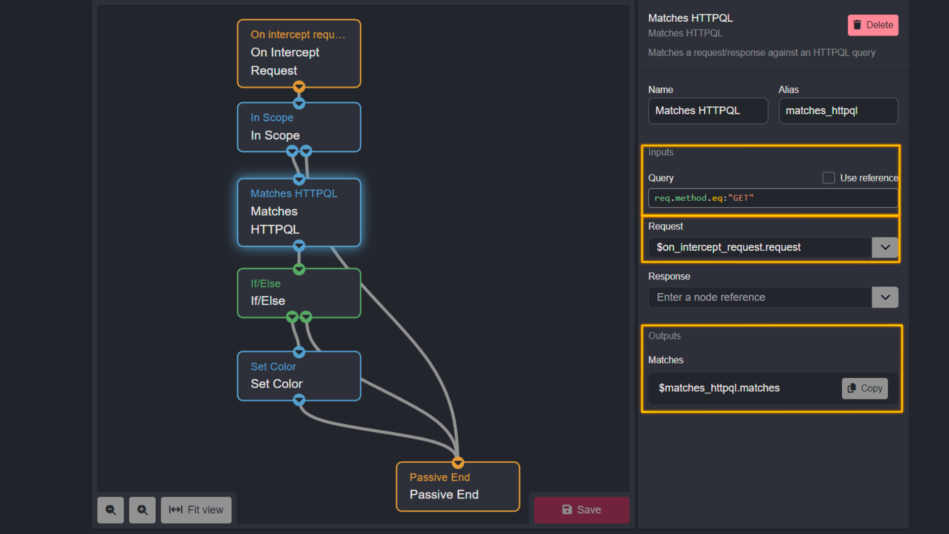 Matches HTTPQL Node in example Passive Workflow.